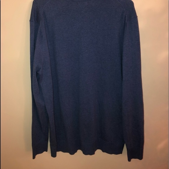 Old navy size large blue v neck sweater - Picture 4 of 7